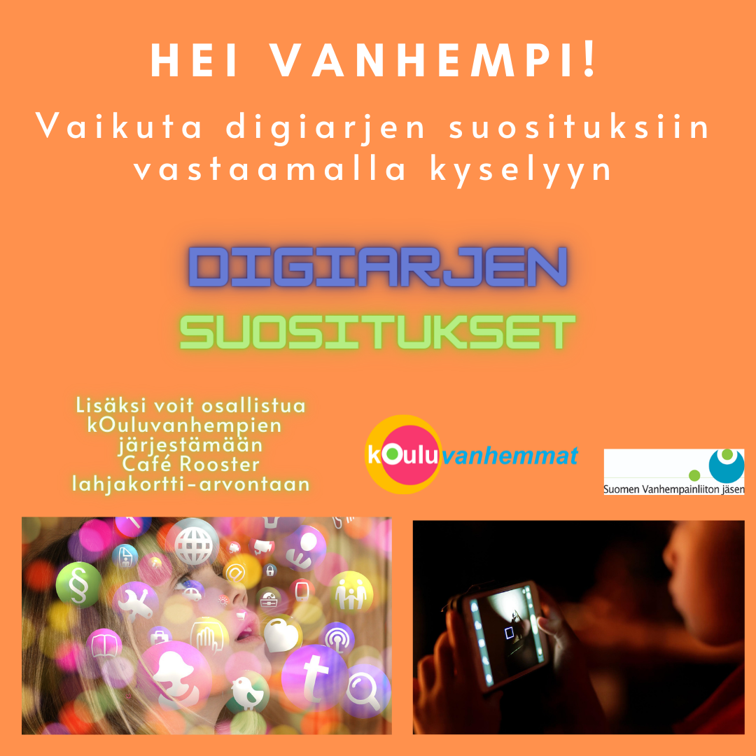 Digiarjen Suositukset - Kysely Vanhemmille! - Oulun Alueellinen ...